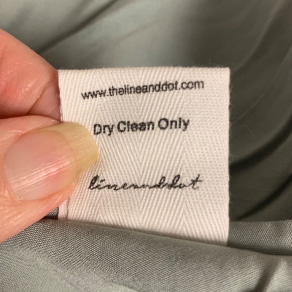 Line and Dot Maya Maxi Dress Glam Romantic Hoco Pinup Sexy Formal Womens Size S - Picture 7 of 11